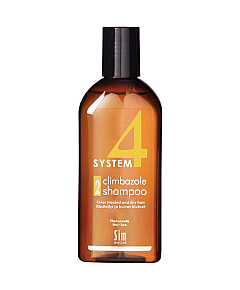 Sim Sensitive System 4 Therapeutic Climbazole Shampoo 2 Терапевтический шампунь № 2 для сухих поврежденных и окрашенных волос 215 мл